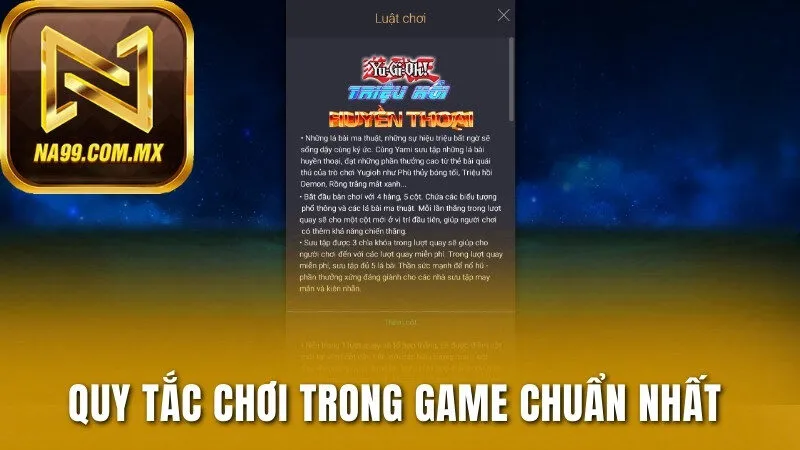 Bài Yugioh Na99 - Khám Phá Bài Ma Thuật Nhận Thưởng Cao 3 Quy tắc chơi trong game chuẩn nhất